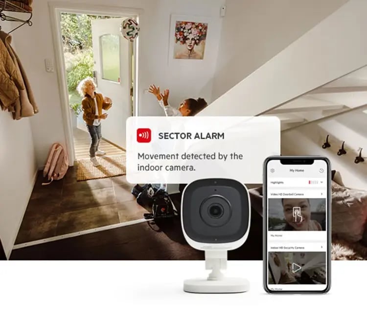 Seuraa kotisi tapahtumia puhelimellasi