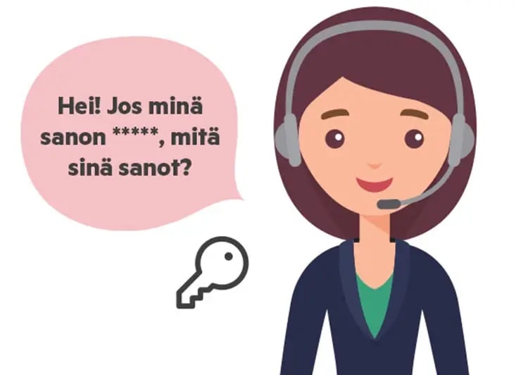 Yhteyshenkilöt ja turvasanojen tärkeys