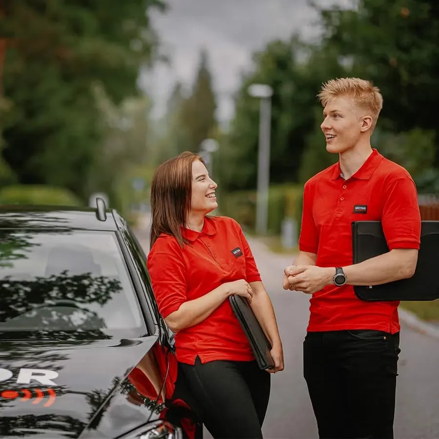 Sector Alarm myynnin esihenkilö