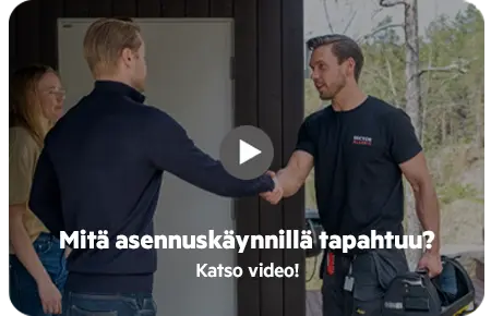 mita asennuskaynnilla tapahtuu