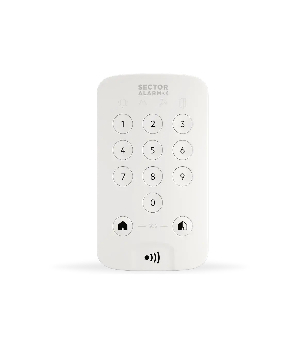 Käyttönäppäimistö ja avaimenperätunnistimet