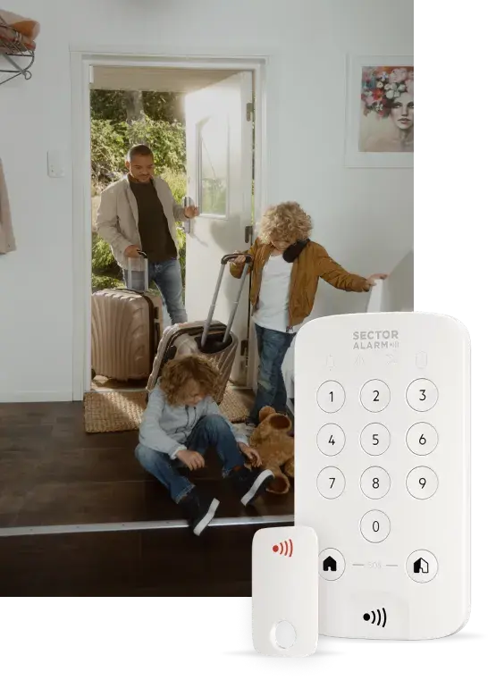 Käyttönäppäimistö ja avaimenperätunnistimet