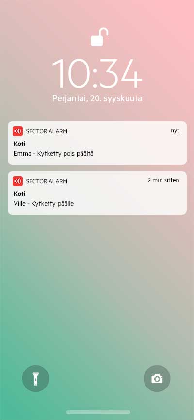 Reaaliaikaiset ilmoitukset