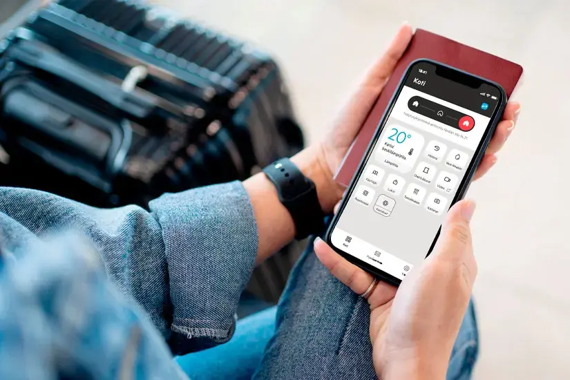 Mobiilisovelluksella koti on aina hallussa