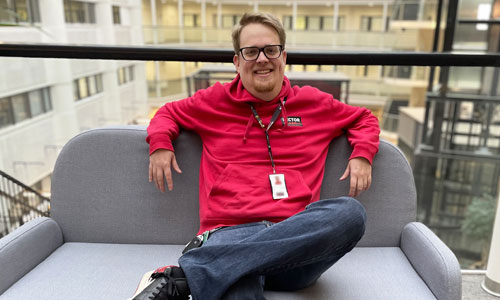Sector Alarmin kenttämyyjä Kristian Fabricius