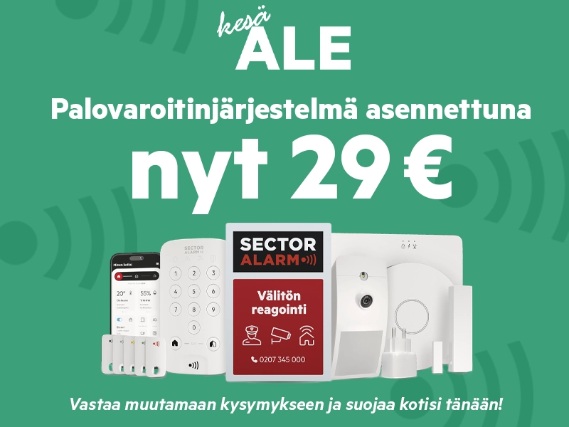 Suojaa kotisi paloilta