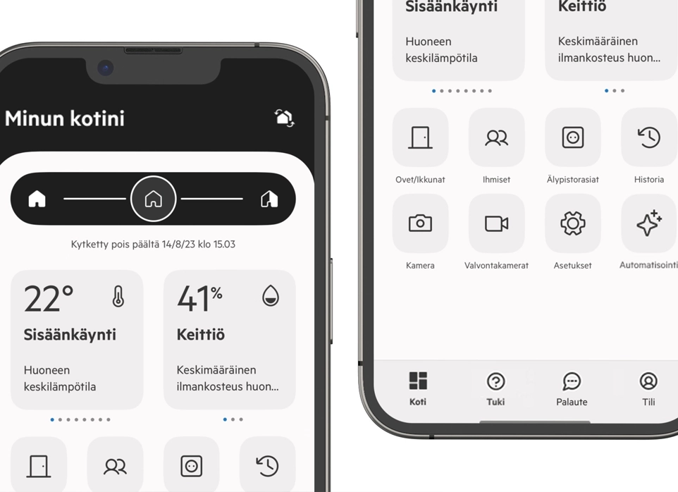 Mobiilisovelluksella koti on hallussa – missä ja milloin tahansa