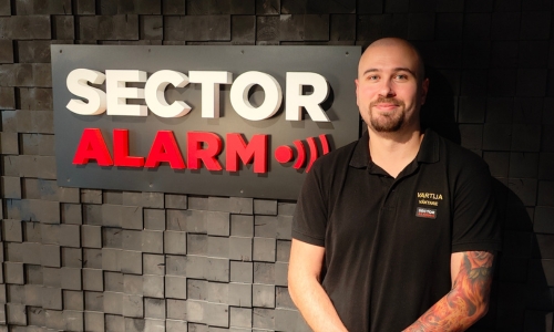 Sector Alarmin työntekijöitä