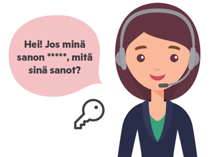 Yhteyshenkilöt ja turvasanojen tärkeys