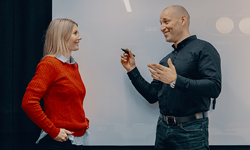 Sector Alarm toimistotyöntekijät