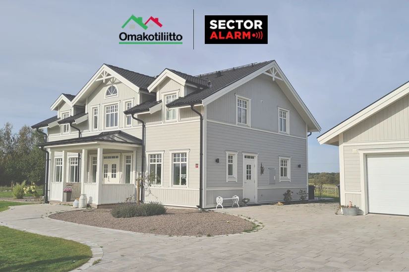 Sector Alarm ja Suomen Omakotiliitto aloittavat yhteistyön – uuden aikakauden turvallisuutta koteihin ja vapaa-ajan asuntoihin