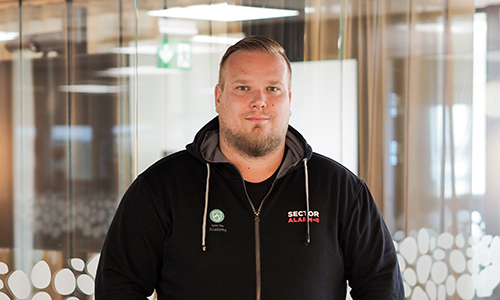 Sector Alarm kouluttaja Jesse Ketokoski