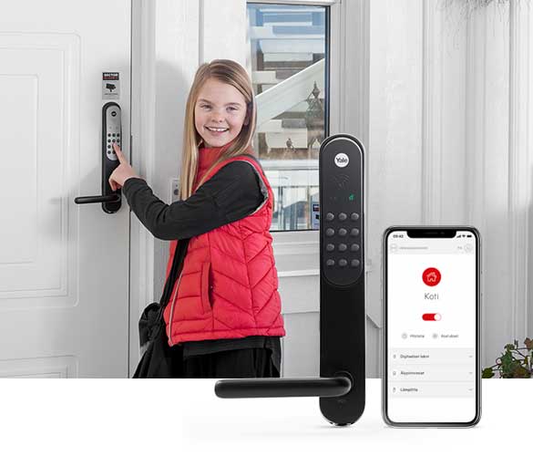 Avaa ovi digitaalisella Yale Doorman -älylukolla