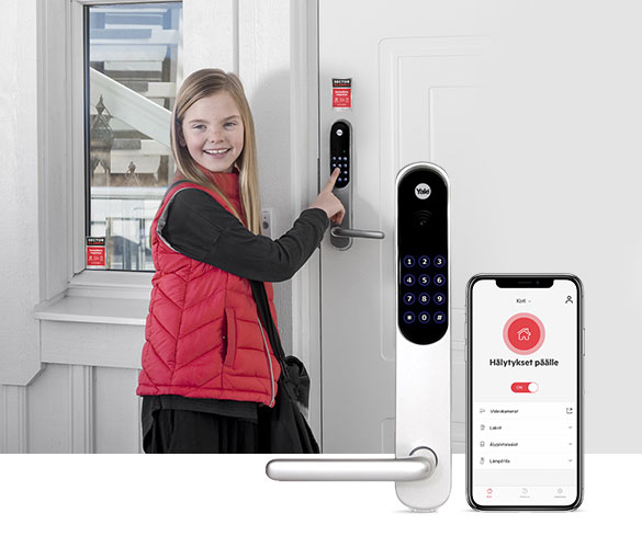 Avaa ovi digitaalisella Yale Doorman -älylukolla