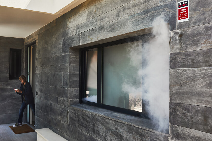 Palovaroittimen sijoittelu