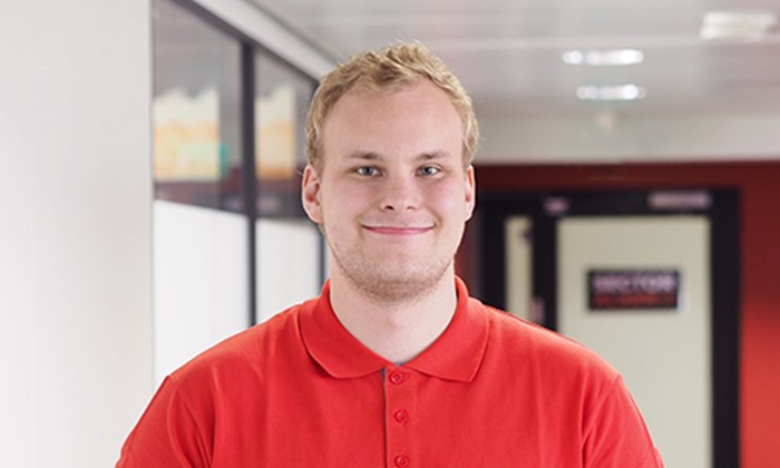 Sector Alarmin aluemyyntipäällikkö Arttu